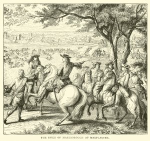 De Hertog van Marlborough bij Malplaquet