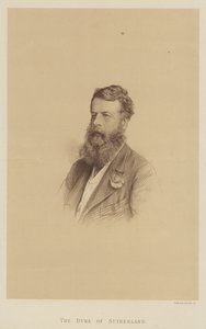 De Hertog van Sutherland (litho)