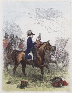 De Hertog van Wellington bij Waterloo
