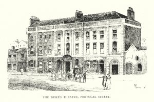 Het Hertogstheater, Portugalstraat door English School