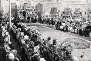 De Durbar in Rawul Pindi