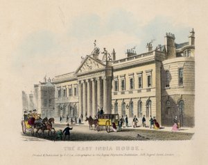 Het East India House door English School