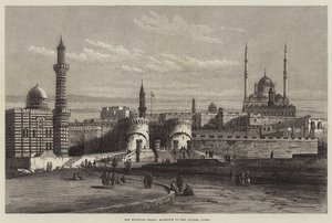 De Egyptische Crisis, Ingang van de Citadel, Caïro door English School