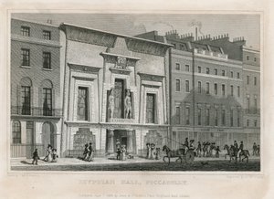 De Egyptische Hal, Piccadilly door English School