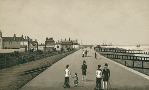 De Esplanade, Harwich (litho) door English School
