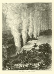 De watervallen van de Zambezi door English School