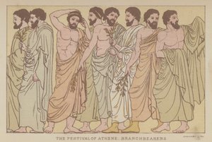 Het festival van Athene, takdragers