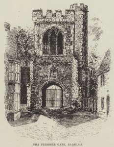 De brandbelpoort, Barking door English School