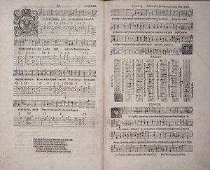 Het eerste boek van liederen of airs, door John Dowland (1563-1626) 1597