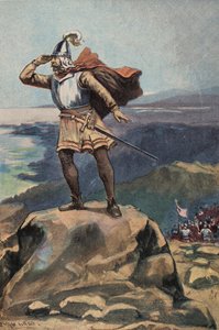 Het eerste zicht op de Stille Oceaan