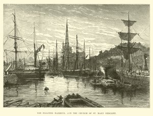 De Drijvende Haven en de Kerk van St Mary Redcliff door English School