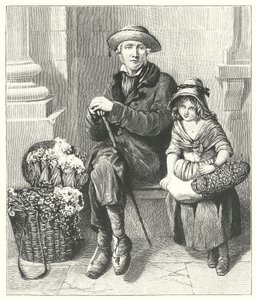 De bloemengidsen (litho) door English School