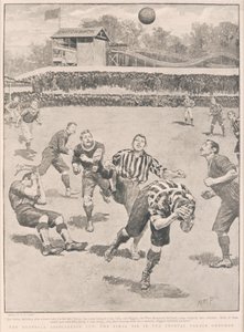 De Voetbalbond Beker - De Finale in de Crystal Palace Grounds, 1895
