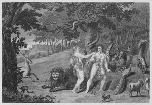 De verboden vrucht, Genesis, III, 6 door English School