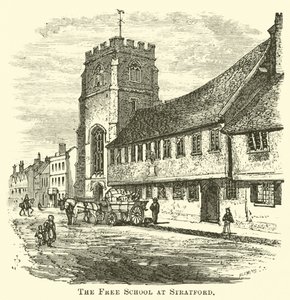 De vrije school in Stratford door English School