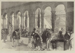 De Franse Bijlage op de Internationale Tentoonstelling door English School