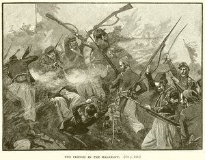 De Fransen in de Malakoff door English School