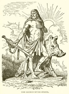 De Duitse mythe--Freyr door English School