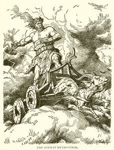 De Duitse mythe--Thor door English School