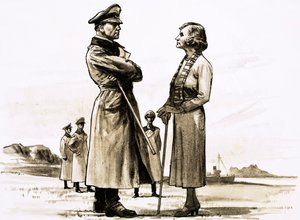 De Duitsers die de Kanaaleilanden bezetten ontmoetten een formidabele tegenstander in de Dame van Sark