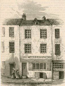 Het Geestenhuis in Cock Lane