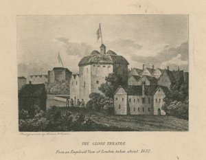 Het Globe Theatre, Bankside, Southwark, Londen