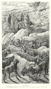 De geit (gravure) door English School