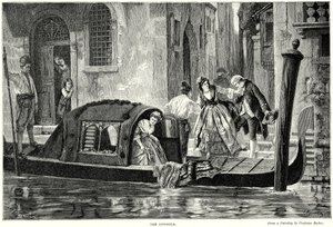 De gondel (gravure)