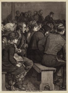 De Evangelische Matigheidsbijeenkomst (gravure) door English School