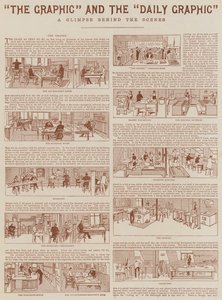 "The Graphic" en de "Daily Graphic" (gravure) door English School