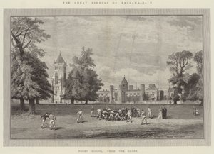 De grote scholen van Engeland, Rugby School, vanaf de Close door English School