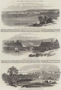 De Grote Westelijke Spoorweg van Canada door English School