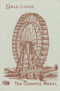 Het Grote Wiel, Earls Court, Londen door English School