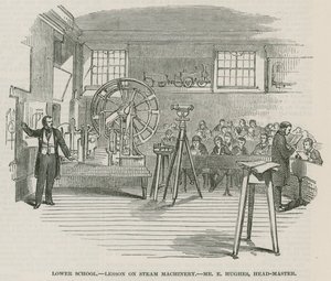 De Greenwich Royal Hospital Schools; Onderbouw: Les over stoommachines door English School