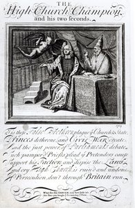 De Hoge Kerk Kampioen en zijn twee seconden, 1709