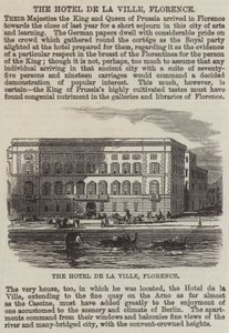 Het Hotel de la Ville, Florence door English School