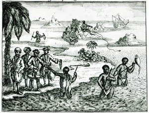 De Hottentot Manier van Vissen door English School