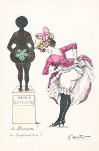 De Hottentot Venus door English School