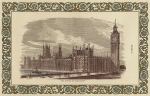 Het Parlement in Londen door English School