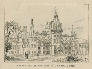 De Hugenoten in Engeland: Frans Protestant Ziekenhuis, Victoria Park door English School