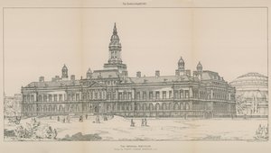 Het Imperial Institute: Ontwerp door Robert Rowand Anderson door English School