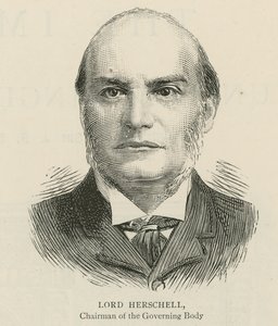 Het Imperial Institute: Lord Herschell, Voorzitter van het Bestuursorgaan door English School