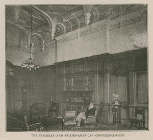 Het Imperial Institute: De Canadese en Brits-Amerikaanse conferentiekamer