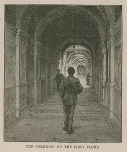 Het Imperial Institute: De gang op de eerste verdieping