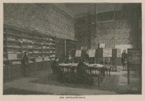 Het Imperial Institute: De krantenkamer door English School