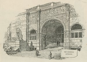 Het Imperial Institute: De hoofdingang door English School