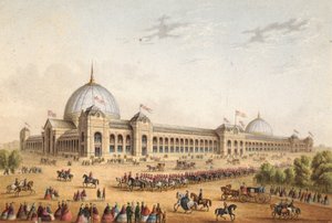 Het Internationale Tentoonstellingsgebouw van 1862 door English School