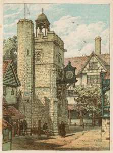 De Internationale Gezondheidstentoonstelling in South Kensington, 1884: All-Hallows, Staining, Londen door English School