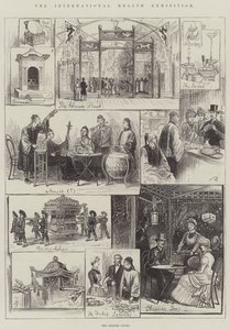 De Internationale Gezondheids Tentoonstelling, het Chinese Hof door English School