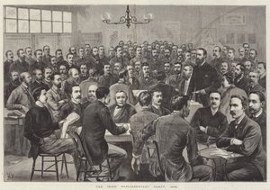 De Ierse parlementaire partij door English School